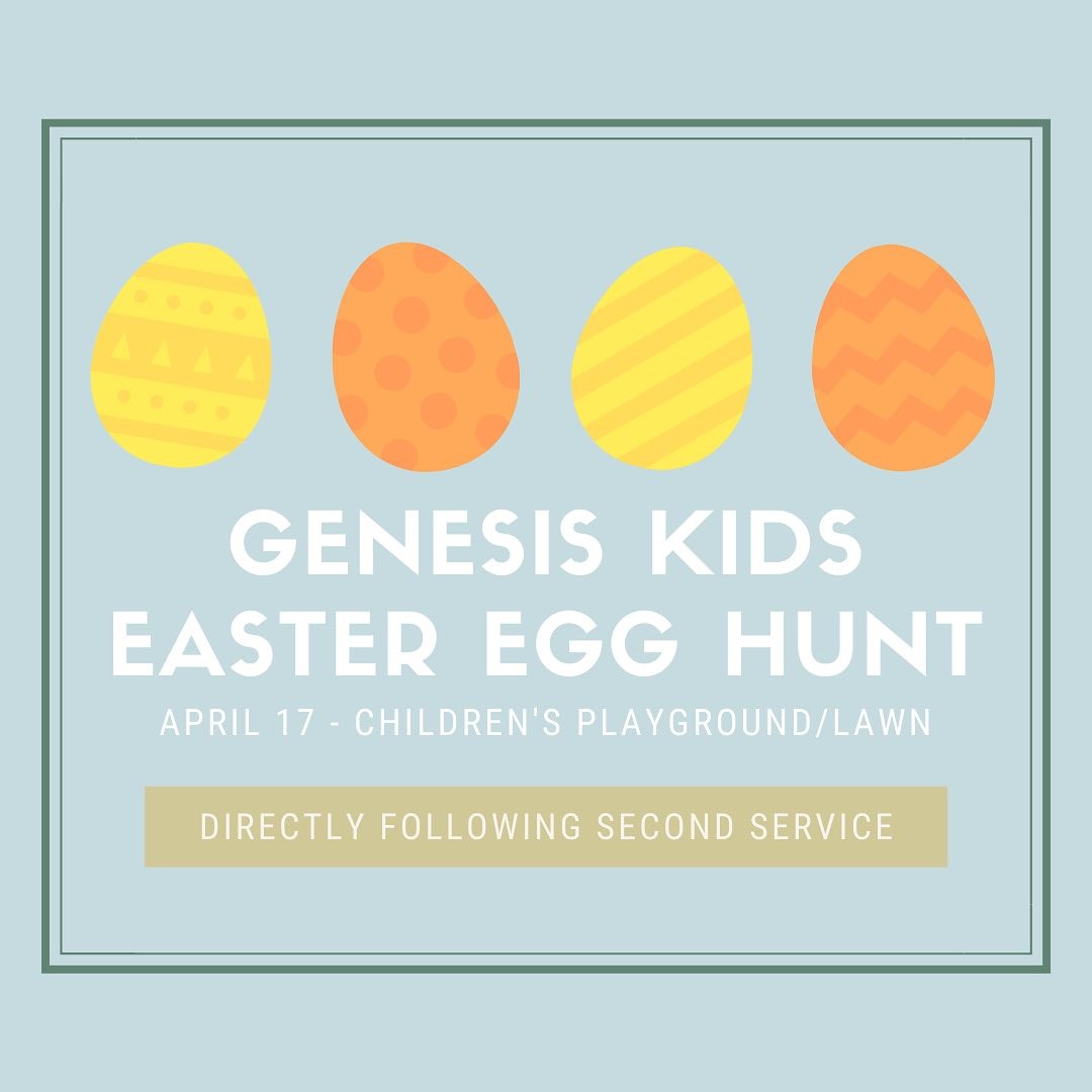 Genesis Kids Easter Egg Hunt @ RGBC - Playground